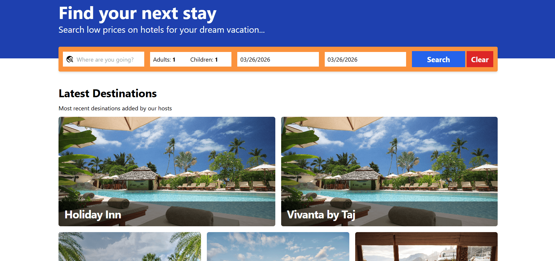 Hotel Booking App