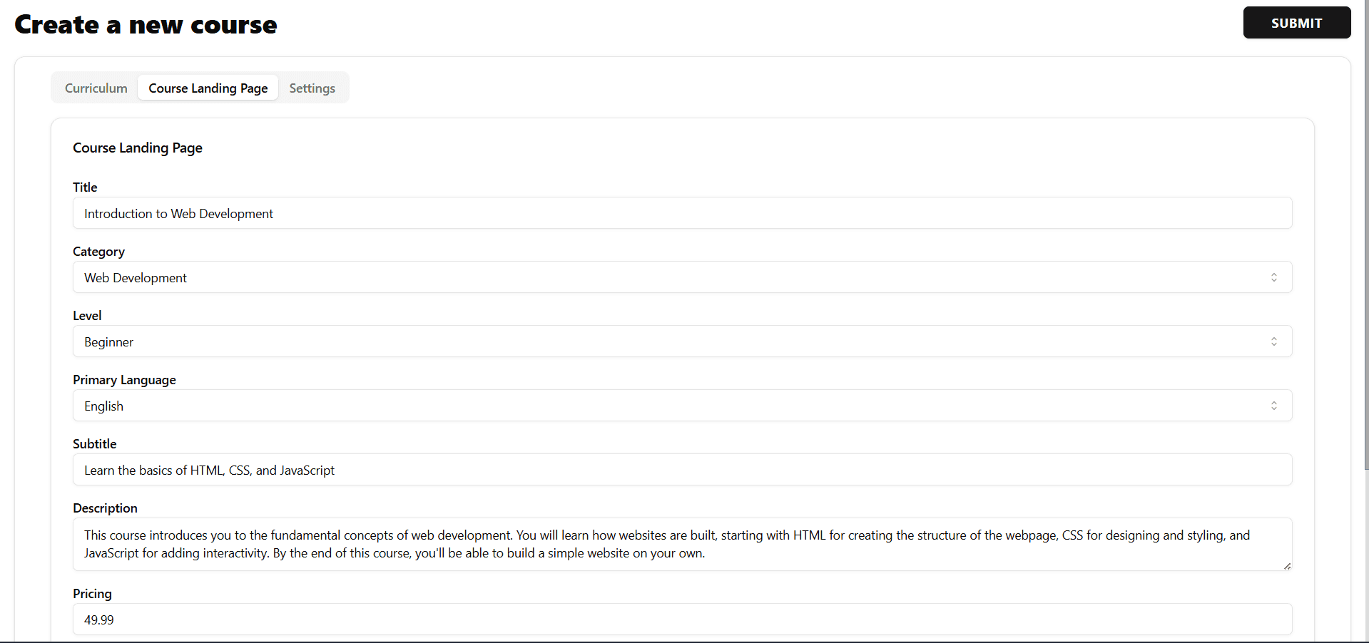 Learning Management System (LMS) screenshot 4