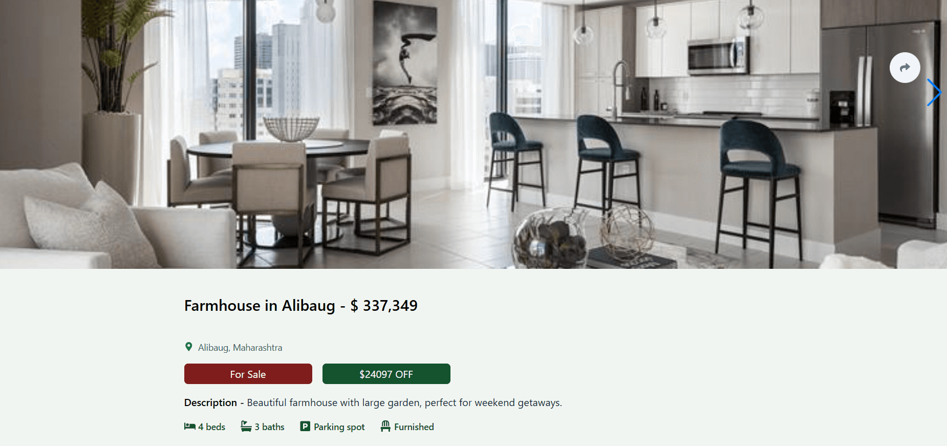 Real Estate Property Website screenshot 3