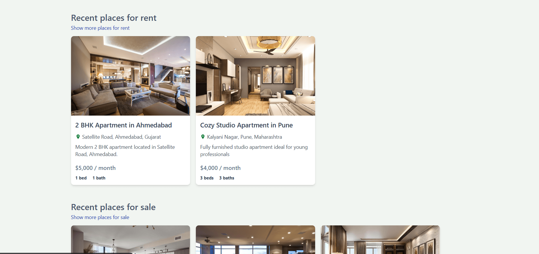 Real Estate Property Website screenshot 6