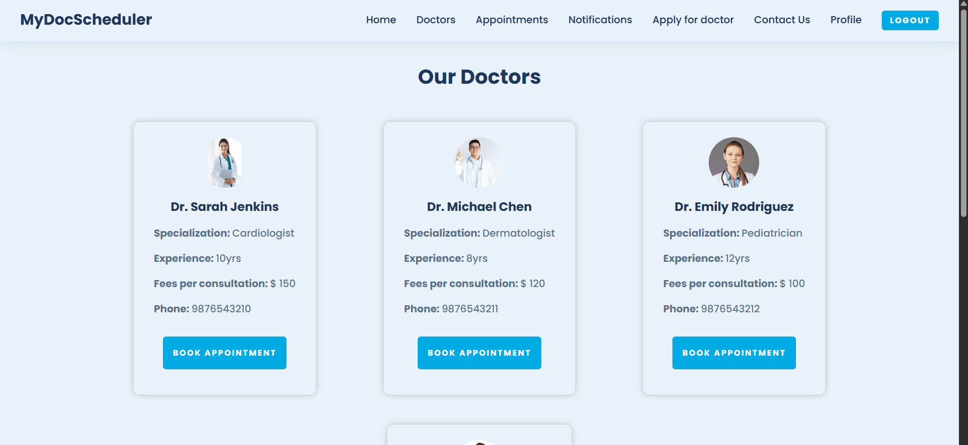 Doctor Appointment App screenshot 6