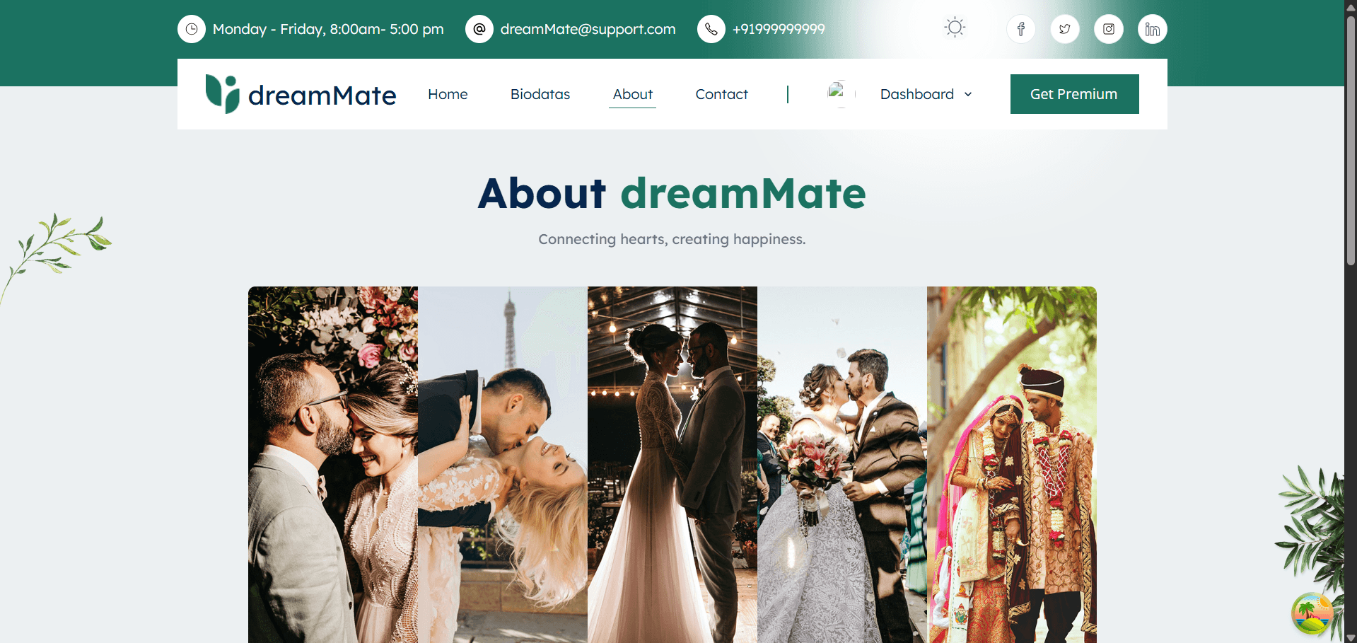 DreamMate – Matrimonial Platform screenshot 8