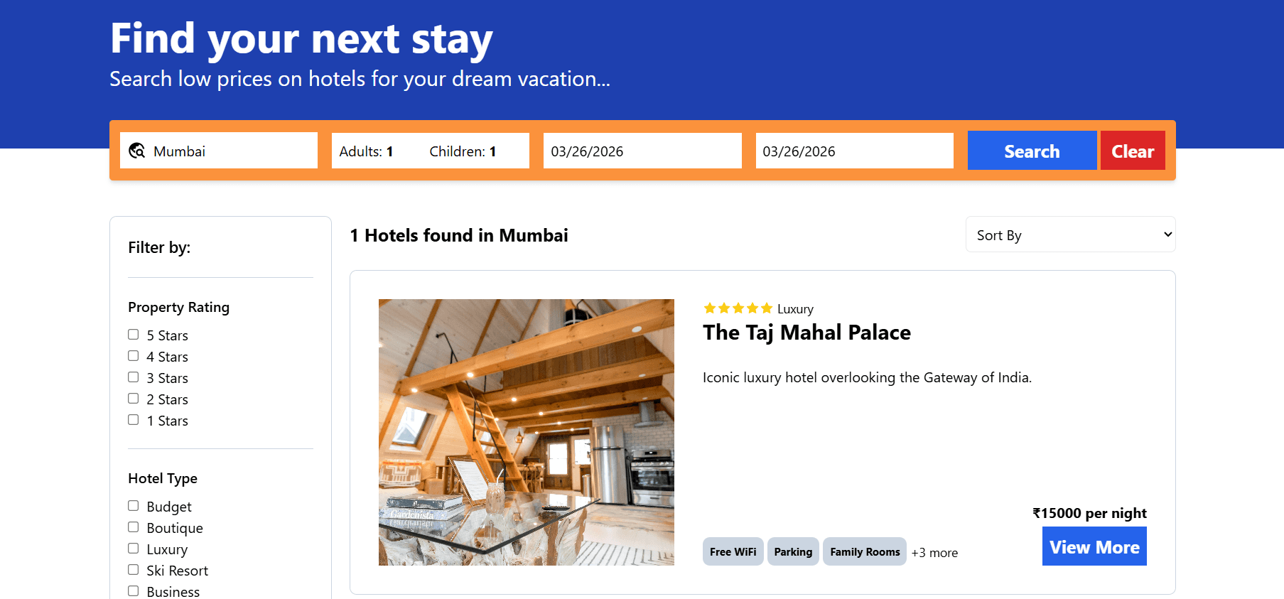 Hotel Booking App screenshot 7
