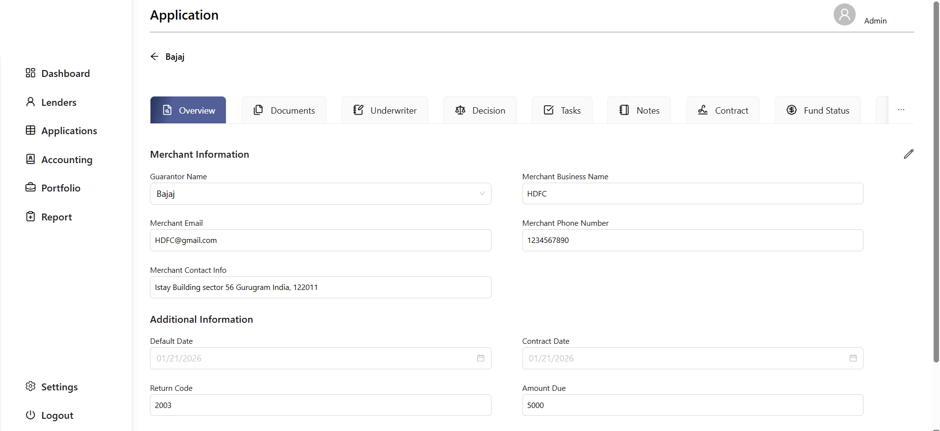 Loan Recovery System screenshot 7